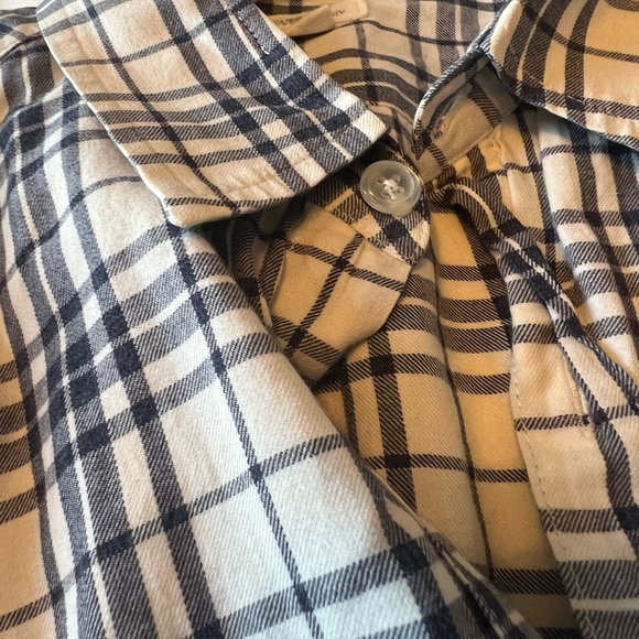 Mens Plaid Dress Shirt - size M - organic cotton - Picture 7 of 8